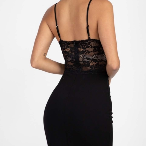 Floral Lace Cut Out Mini Dress - Picture 6 of 7